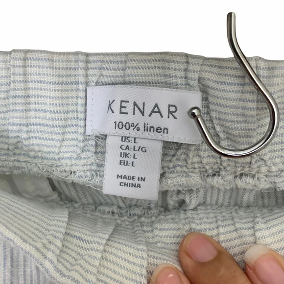 Kenar • Striped Linen Pants - Picture 4 of 5